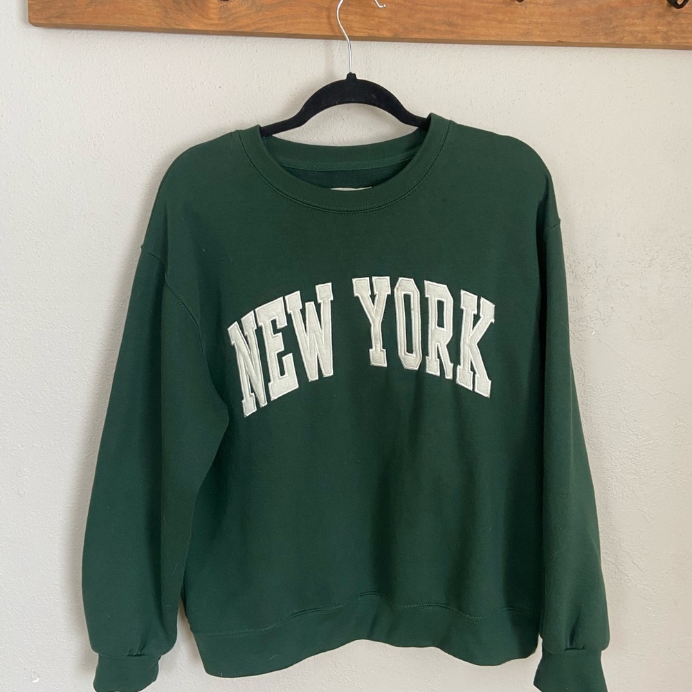 Green New York Sweatshirt
